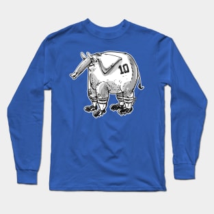 football player elephant Long Sleeve T-Shirt